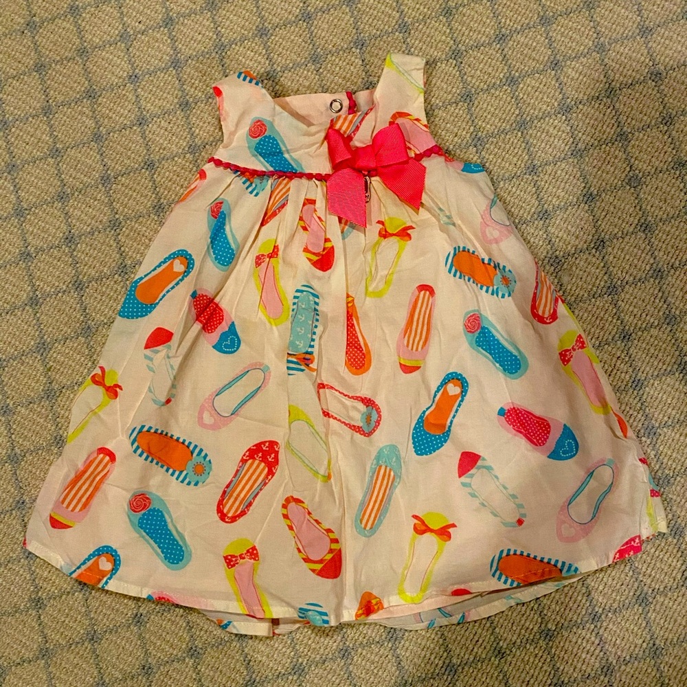 0-3 months adorable summer dress, Polkatots brand